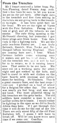 Paisley Advocate, September 9, 1915